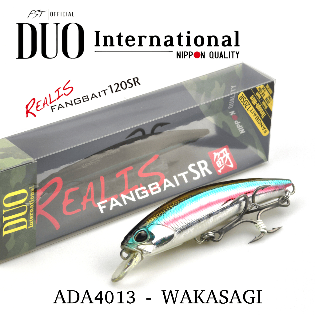 Leurre Duo Realis Fangbait 120SR Flottant - Couleur APA3255, Pour Bass, Neuf