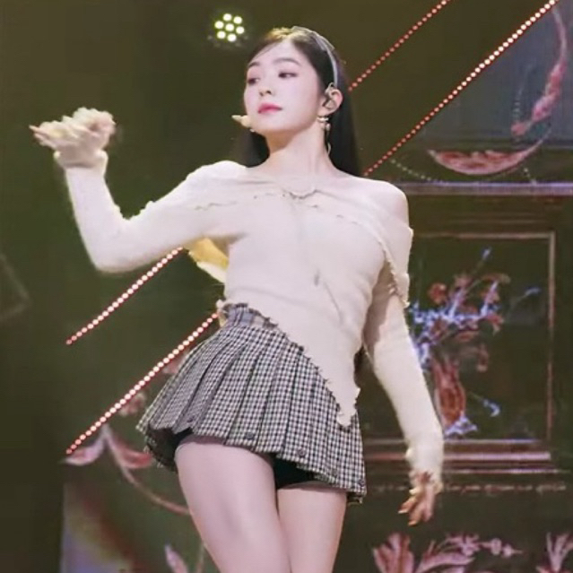 GLOWNY RUSSELL PLAID 産ま MINI SKIRT