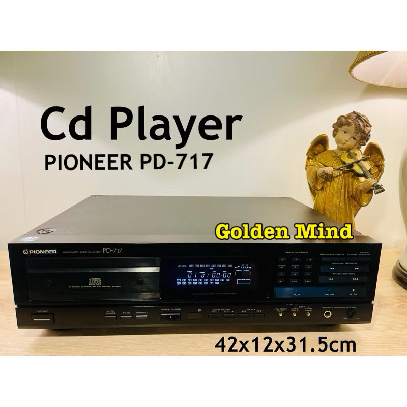 CD-04-270624 PIONEER PD-717 เครื่องเล่นซีดีมือสองจากประเทศญี่ปุ่น แถม ...