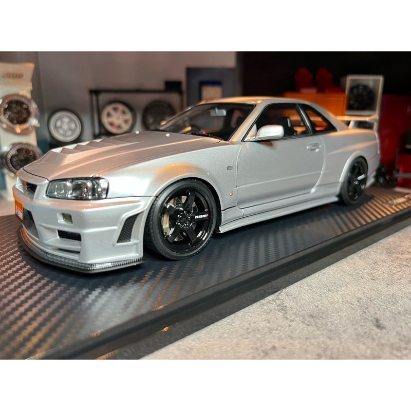 Xe Mô Hình NISMO R34 GT-R Z-TUNE 1:18 AUTOart (Z-TUNE SILVER) - Shop Xe
