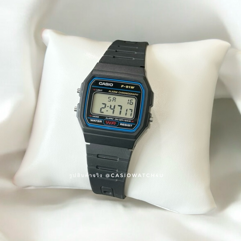 CASIO นาฬิกาข้อมือ ของแท้ รุ่น F-91W-1 / F-91WS / F-94WA-9 / F-91WM ...