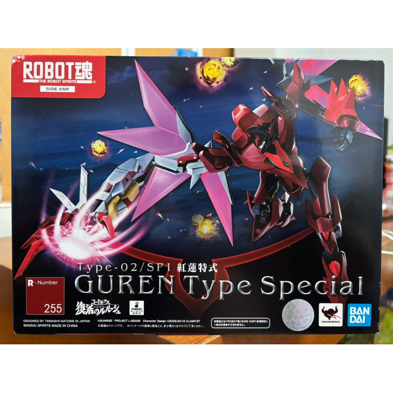 p-bandai ROBOT SPIRITS - GUREN TYPE SPECIAL มือหนึ่ง code geass SIDE ...