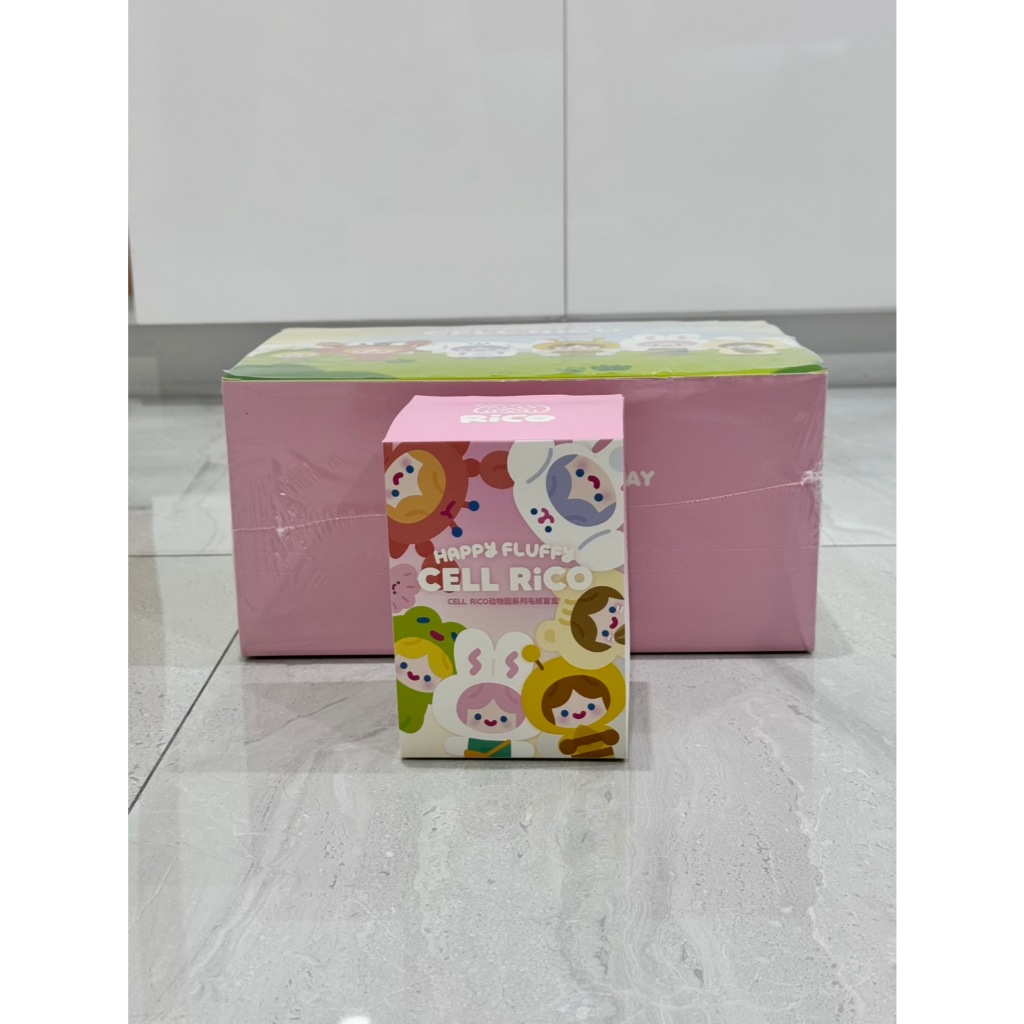 Happy Fluffy CELL RiCO Zoo plush blind box พวงกุญแจ rico keychain rico ...