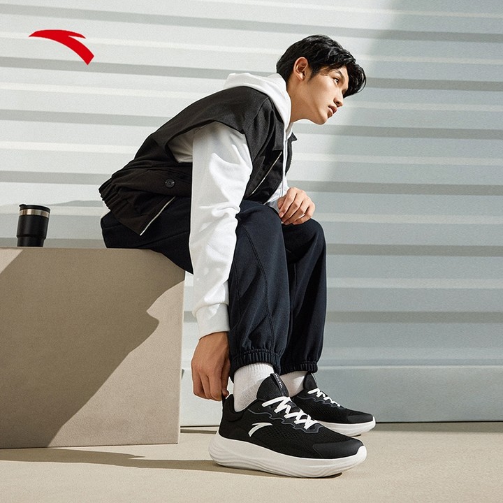 ANTA รองเท้าเทรนนิ่งผู้ชาย กระโดดเชือก ใส่สบาย น้ำหนักเบา 9124C7713 Official Store — รองเท้ากีฬา แบรนด์ Anta ของแท้ 100% เช็คราคาจาก Shopee Lazada thumbnail 3
