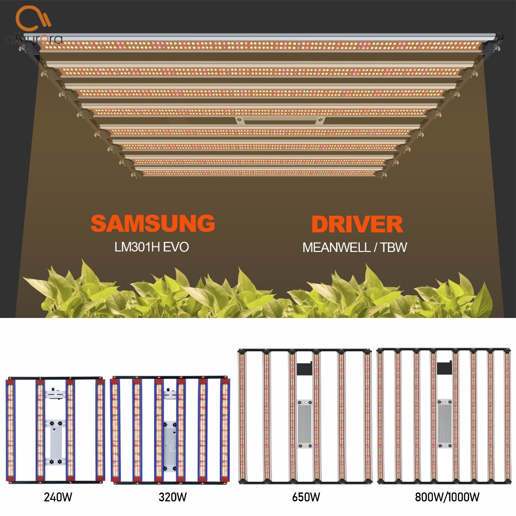1000W SamsungLM301H EVO LED เติบโตแถบแสง UV IR เปิด / ปิดสำหรับดอกไม้ใน ...