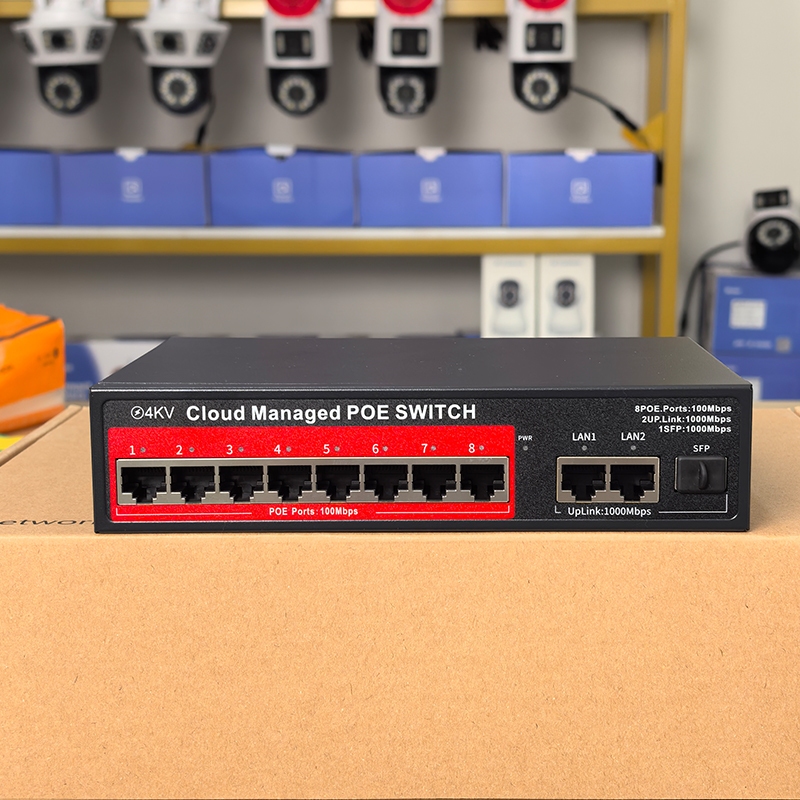 USEE (รับประกัน 1 ปี) USEE POE SWITCH 4P / 8P / 8P uplink Gigabit / 16P ...