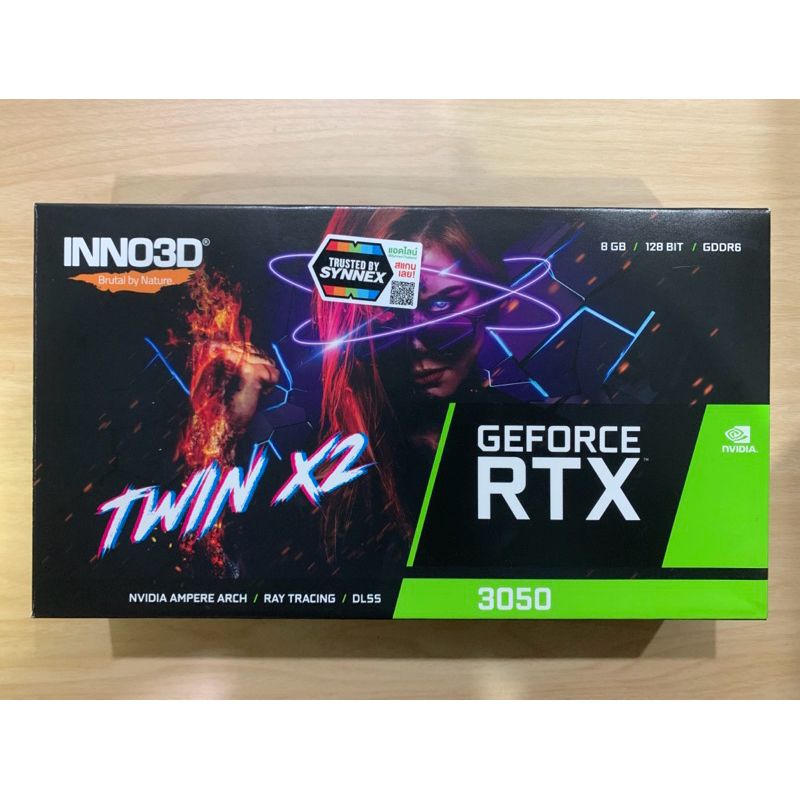 INNO3D RTX 3050 8GB ( ประกันเหลือเยอะ ) | Shopee Thailand
