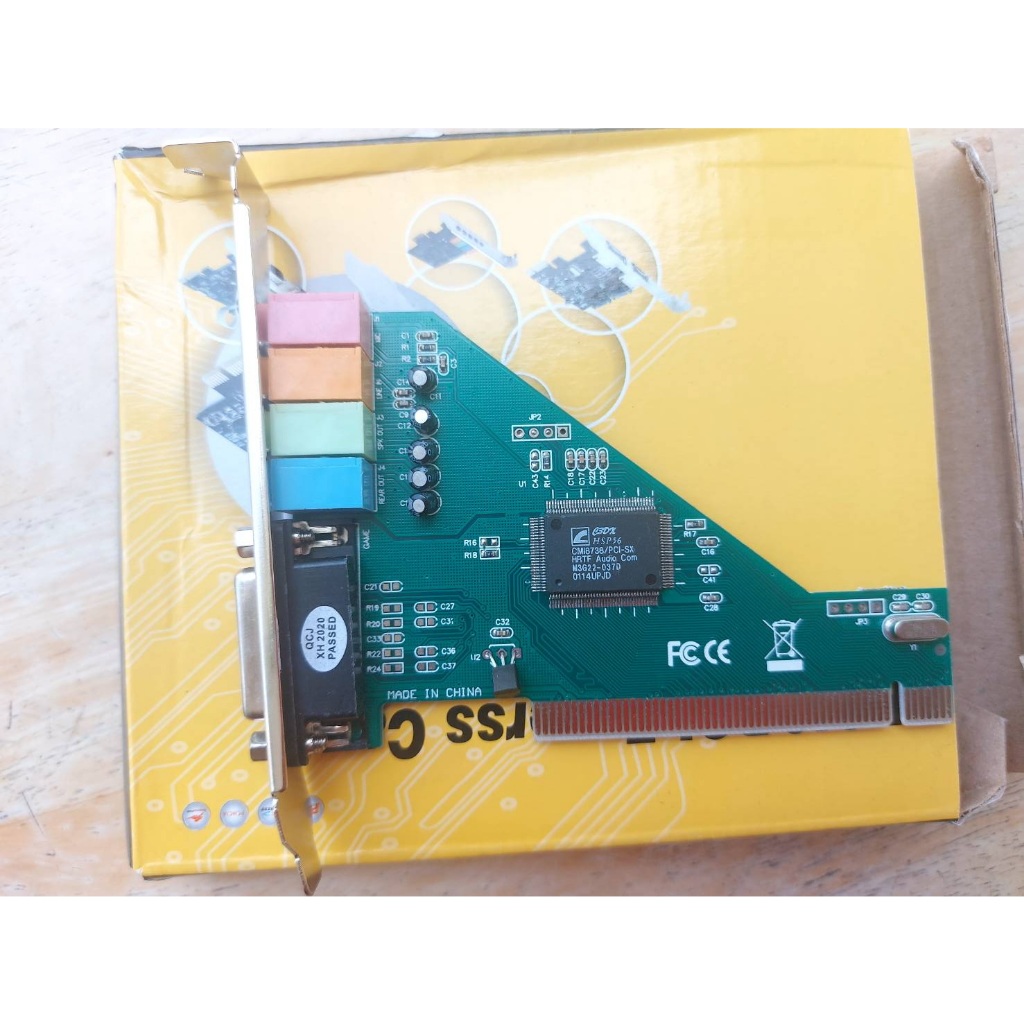 PCI Sound Card รองรับ Windows 98-Me-2000-XP 32 bit พร้อมแผ่น Driver ...