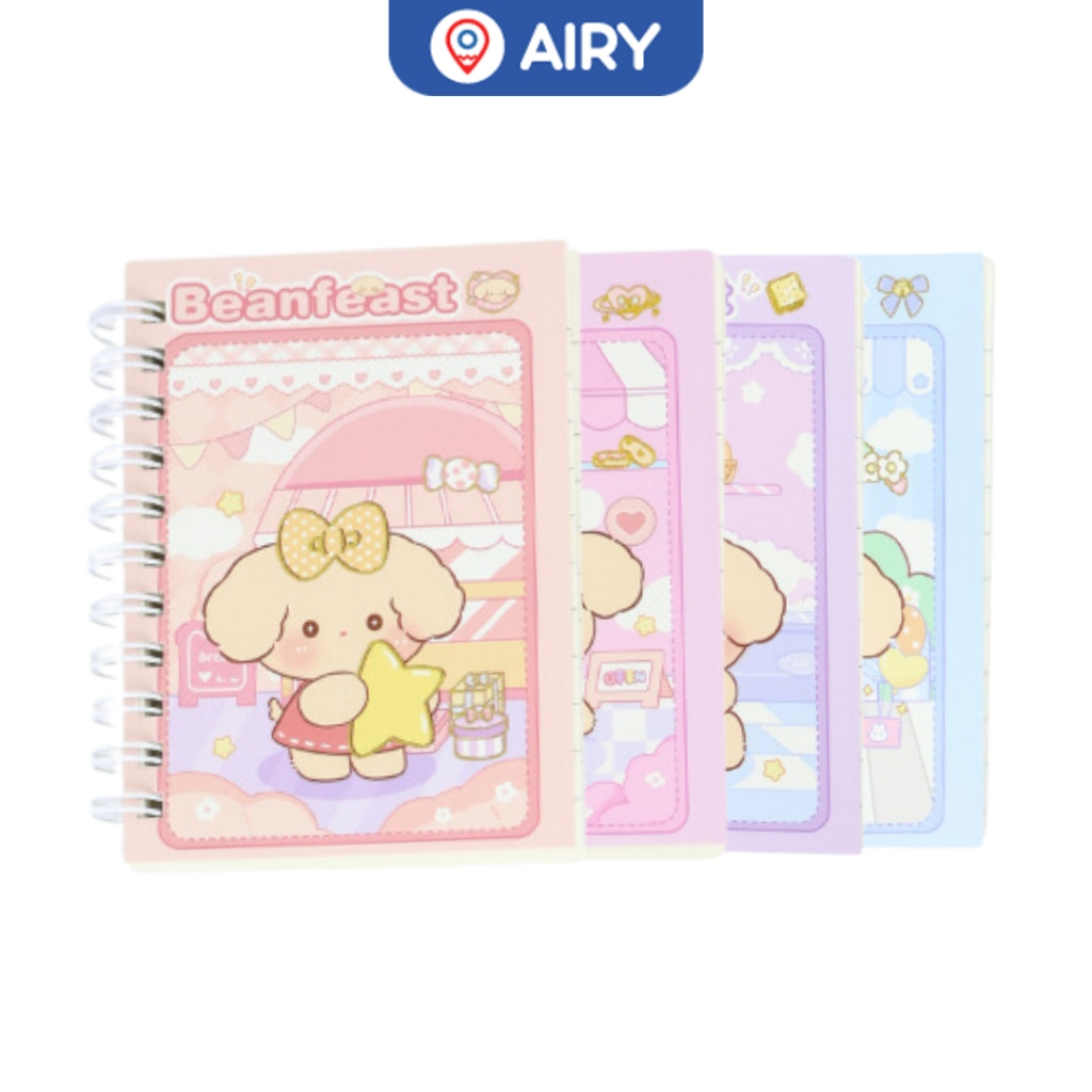 (CR-APR)สมุดโน๊ตสันห่วง A7 รุ่น BX-A7P0230 จดบันทึกสันห่วง สมุดลายแฟนซี ...