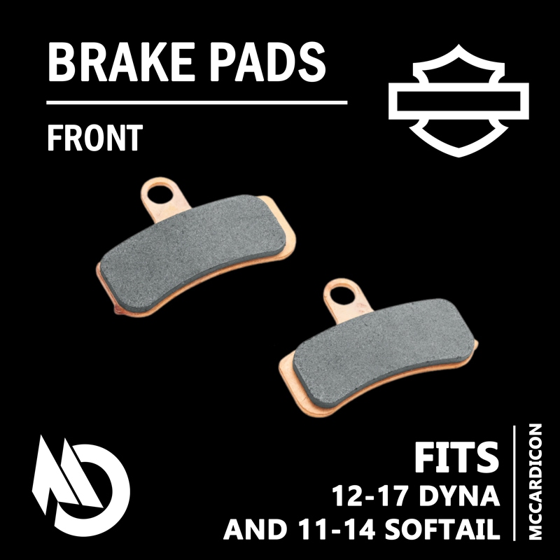 ผ้าเบรก หน้า (Front Brake Pads) Harley-Davidson (46363-11) สำหรับ Dyna ...