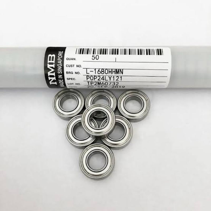 Minebea LNR-1680HH Deep Groove Ball Bearing - 8mm X 16mm X 5mm Radial Bearing