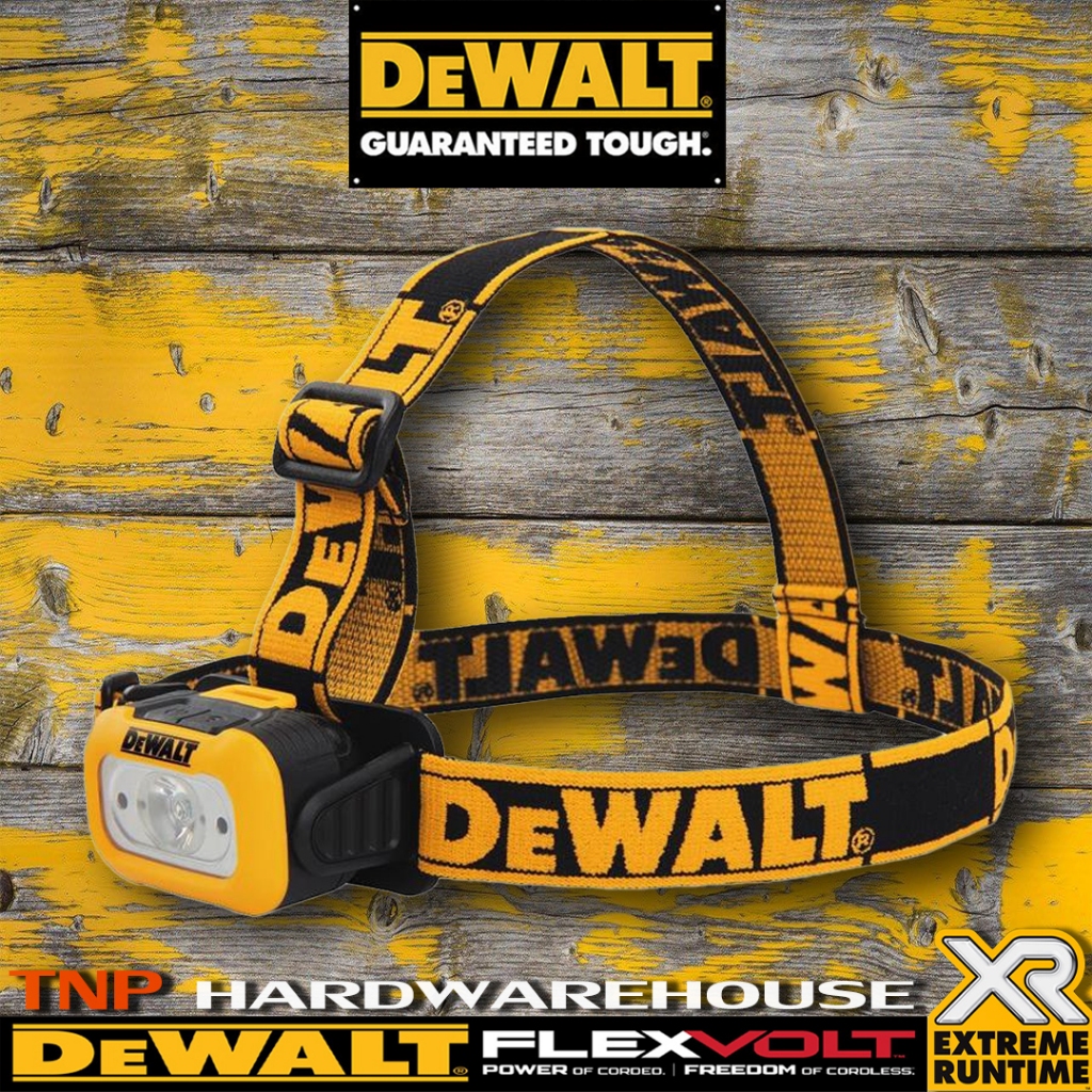 DEWALT DWHT81424 ไฟคาดหัว 200 LUMENS ระบบเปิด-ปิด MOTION SENSING ใส่ ...