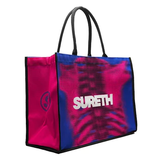SURETHING BONE BAG CANVAS - MAGENTA
