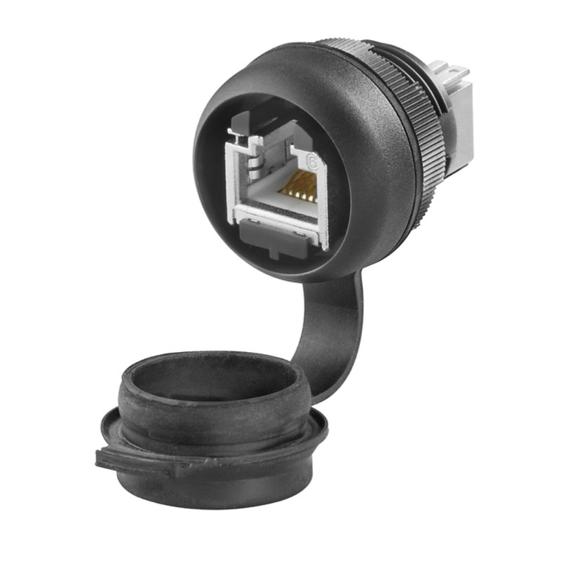 (ส่งด่วน) IE-FCM-RJ45-C Part no.1018790000 FrontCom Micro RJ45 coupling ...