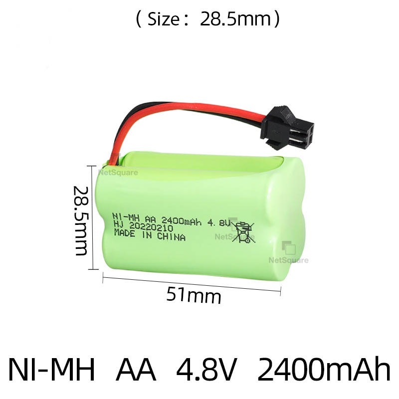 Carson 4,8V/400mAh NiMH Batteria : 500907345JST / 500608248