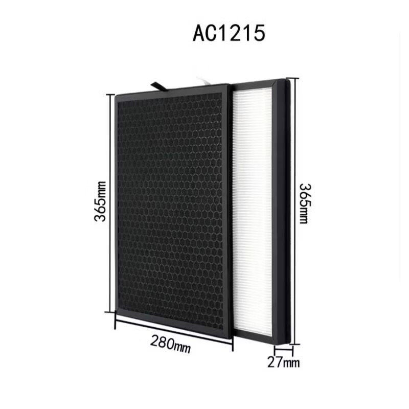 AC1215 แผ่นกรองอากาศ สำหรับ Philips ฟิลลิป รุ่น AC1215 AC1212 AC1216 ...
