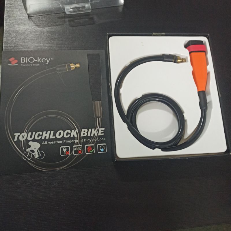 ล็อคจักรยาน BIO-key TouchLock Bike | Shopee Thailand