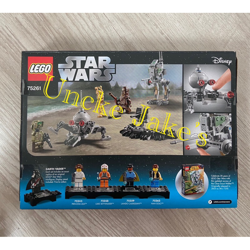 LEGO Star Wars 75261 : Clone Scout Walker – 20th Anniversary Edition ...