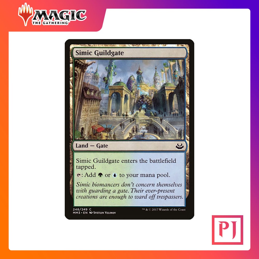 [MTG] Simic Guildgate [MM3] [LAND] [COMMON] [NORMAL] [ENG] (การ์ดเมจิค ...