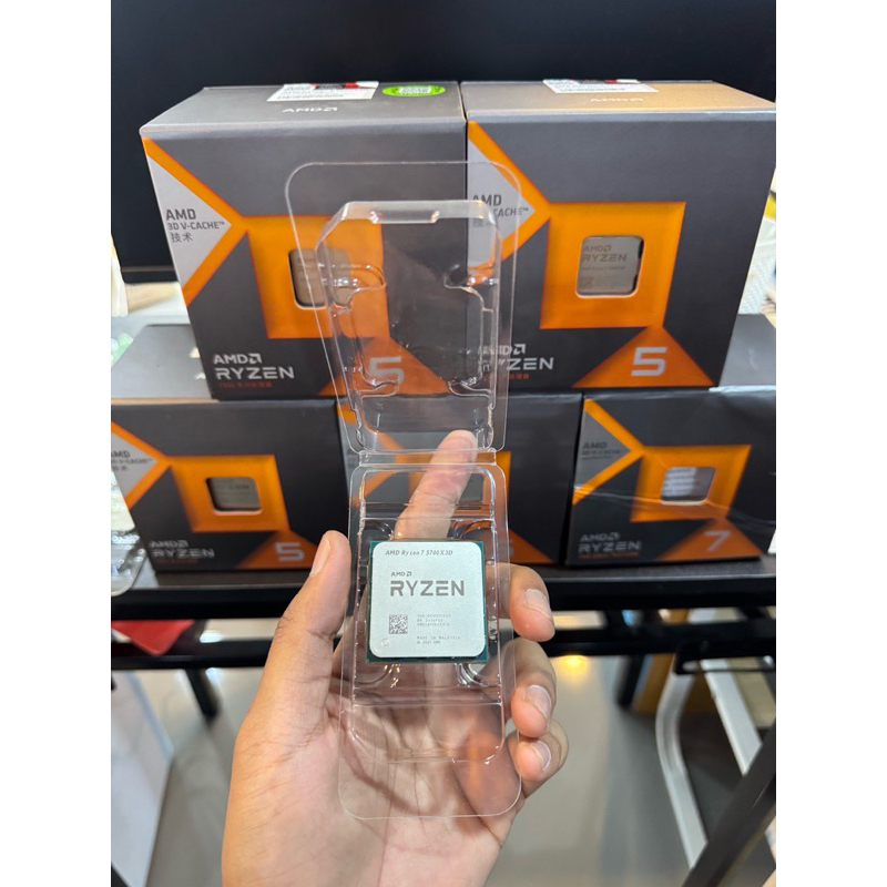 CPU (ซีพียู) AMD RYZEN 7 5700X3D (SOCKET AM4) รับประกัน 2 ปี (มีของพร้อมส่งด่วน (สินค้ามือ1 ทุกชิ้นการันตีของแท้)