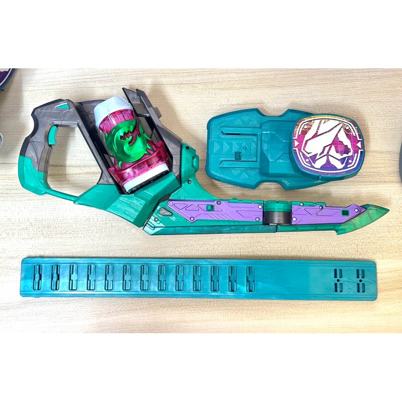 DX Two Si Driver & DX Jackal Stamp - เข็มขัดมาสไรเดอร์ไลฟ์,อีวิล สภาพดี ...