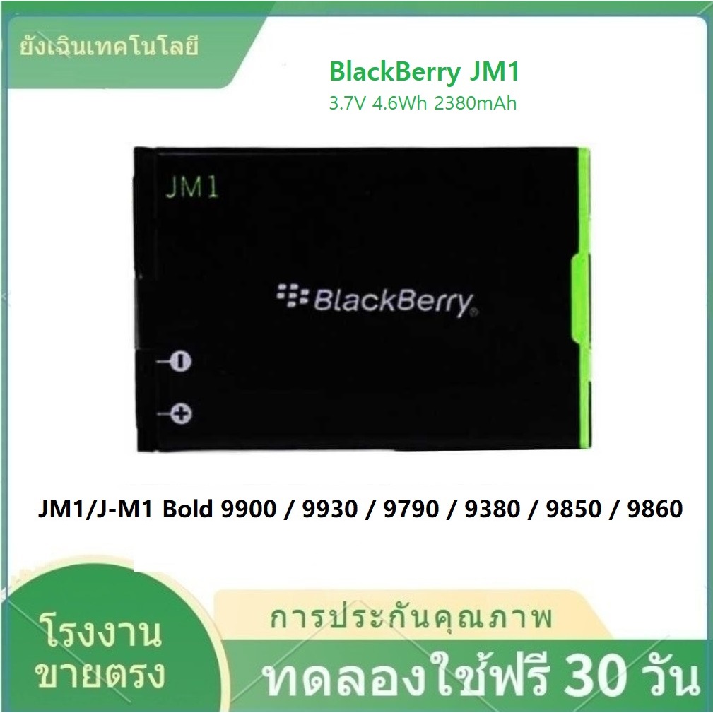 แบตเตอรี่ Blackberry Bold 9790 9900 9930 Torch 9860 9850 Curve 9380 ...