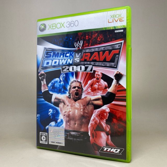 Lot 2 Jeux XBOX 360 - SmackDown Vs Raw 2008 Et 2010 - Neufs Sous Blister