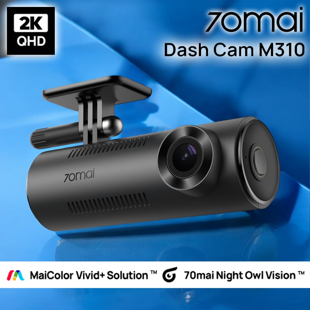 70mai Dashcam M310 2K Resolution Type-C Interface Voice Control ...