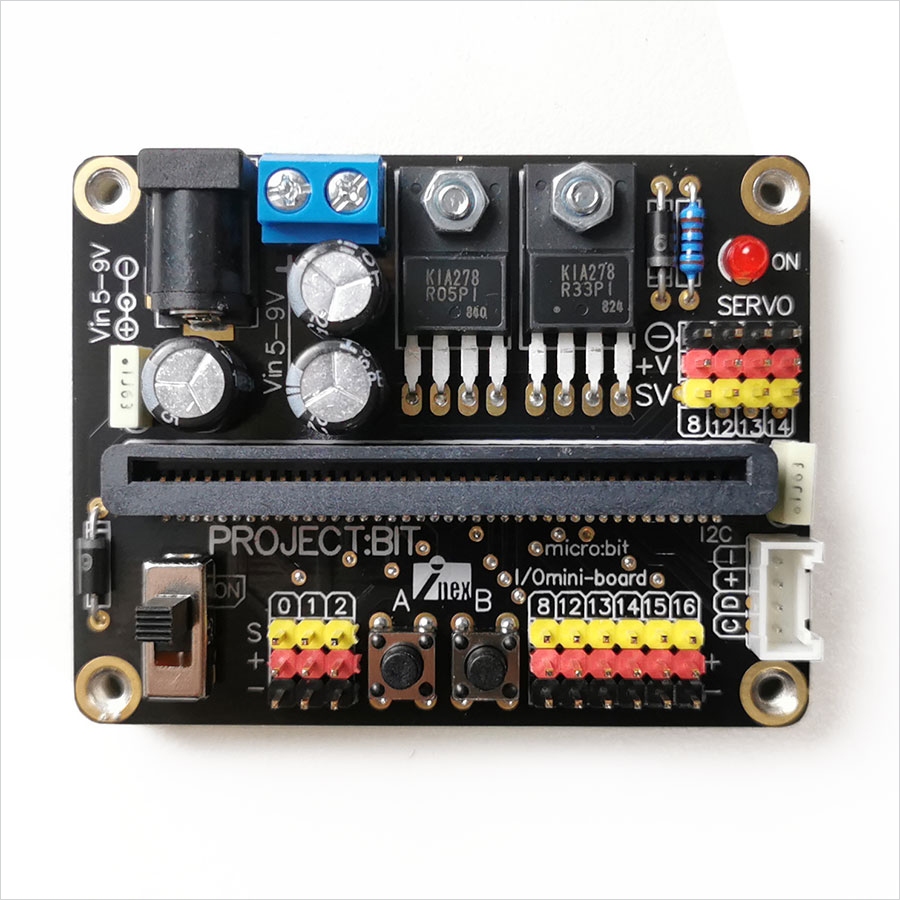 PROJECT:BIT บอร์ดเชื่อมต่ออุปกรณ์ภายนอกสำหรับ micro:bit | Shopee Thailand