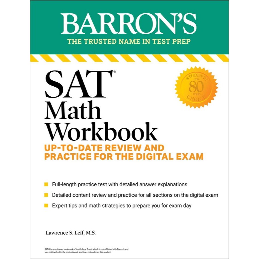 (BARRON'S) SAT 2024 หนังสือภาษาอังกฤษ | Shopee Thailand