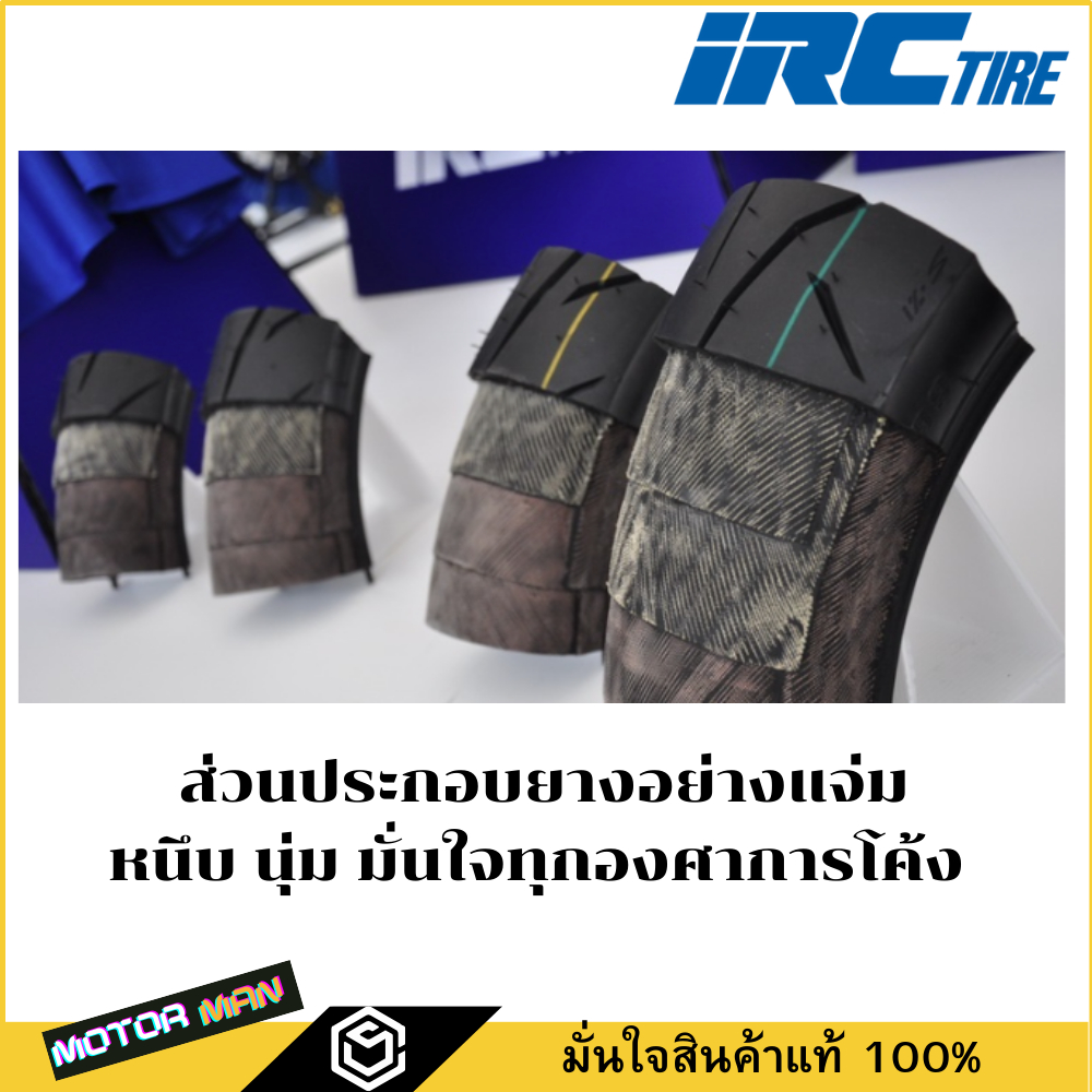 ยาง PCX 160 110/70-14 และ 130/70-13 ยี่ห้อ IRC ลาย IZS SUPER SPORT