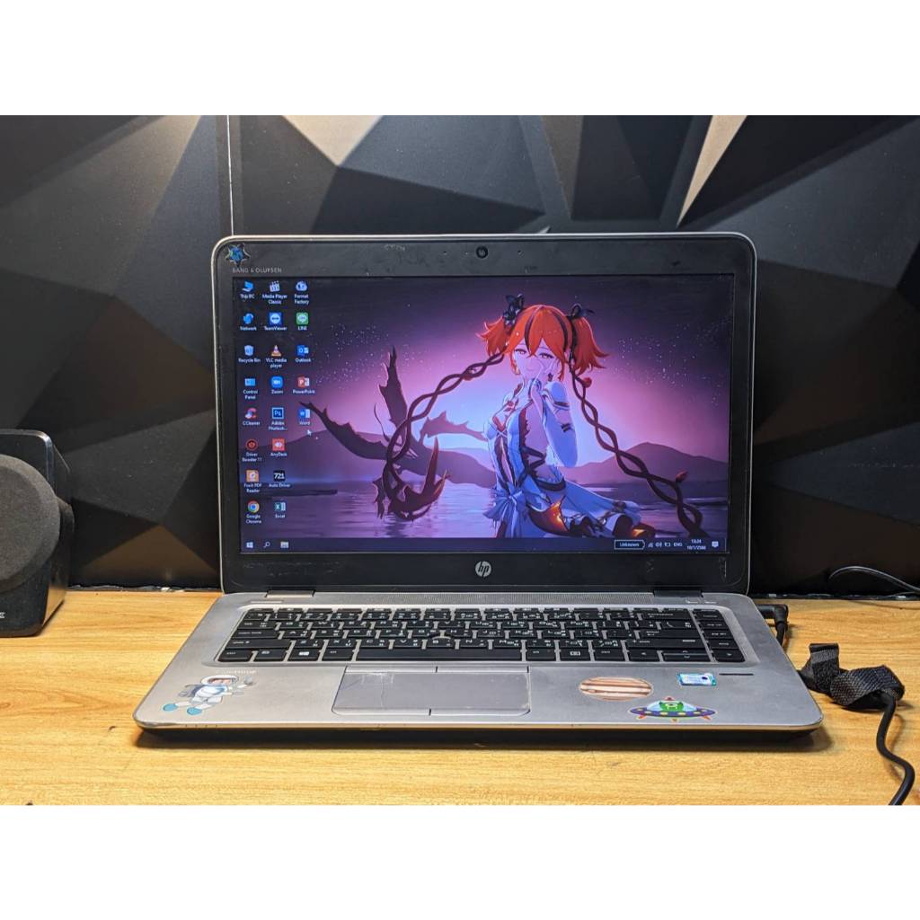 second hand notebook HP EliteBook 840 G4 สเปก intel Core i7-6500U(gen6 ...