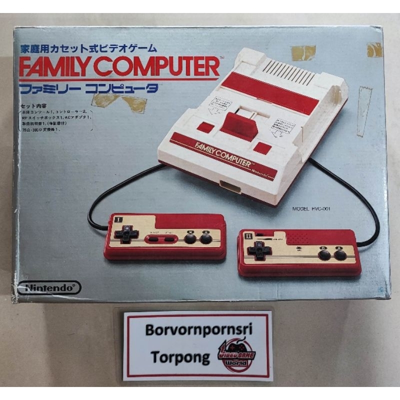 เครื่อง FAMILY COMPUTER สภาพดี ครบชุด พร้อมเล่น | Shopee Thailand