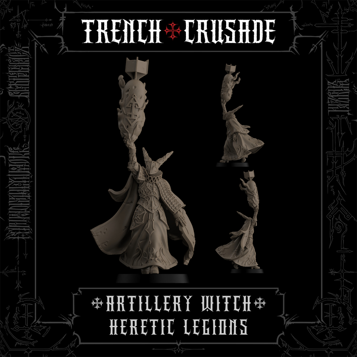 Trench Crusade - Artillery Witch - Heretic Legion | Shopee Thailand