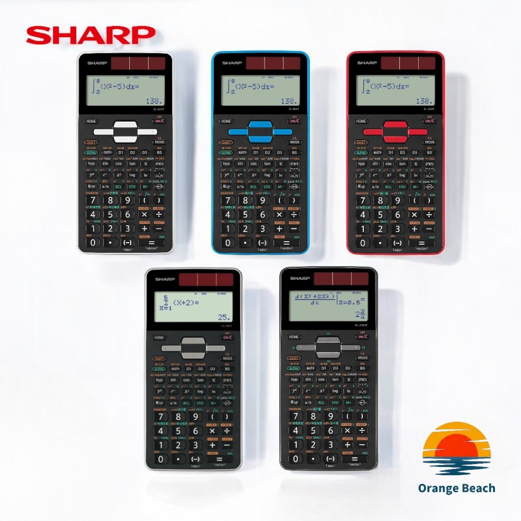 SHARP Pythagoras เครื่องคิดเลขวิทยาศาสตร์ / การแสดงผลทางคณิตศาสตร์แบบ ...