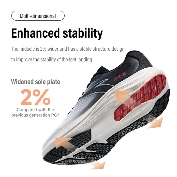 ANTA Travel 1.5 PG7 รองเท้าวิ่งคุชชั่นผู้ชาย 2E Widefoot รองเท้ากีฬา 1125A5508 Official Store — รองเท้ากีฬา แบรนด์ Anta ของแท้ 100% เช็คราคาจาก Shopee Lazada thumbnail 3
