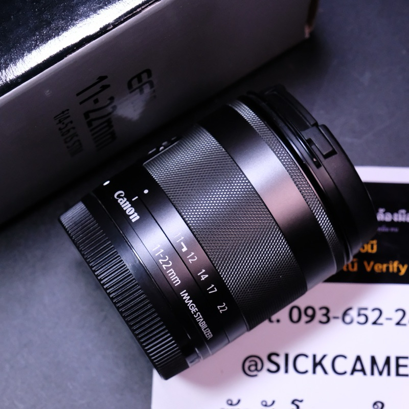 Canon Lens EF-M 11-22mm f4-5.6 IS STM (มือสอง) | Shopee Thailand