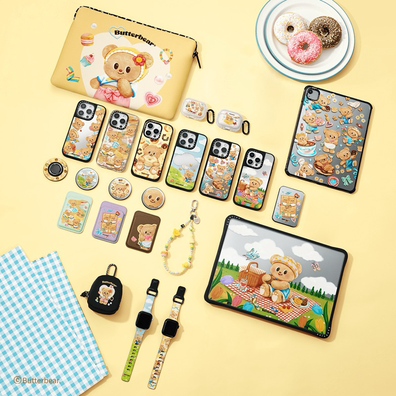 CASETIFY Butterbear 16PM/16Pro/15/15Plus/14PM/14/13Pro/12Pro พรีออ