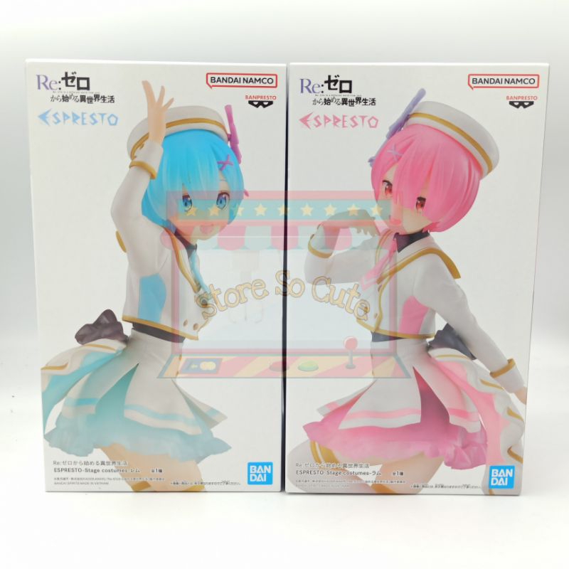 Banpresto Re:Zero Starting Life In Another World Espresto Stage Costumes Ram 22