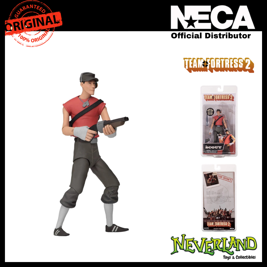 Tf2 Scout Action Figure NECA RED The Scout レッド スカウト チーム