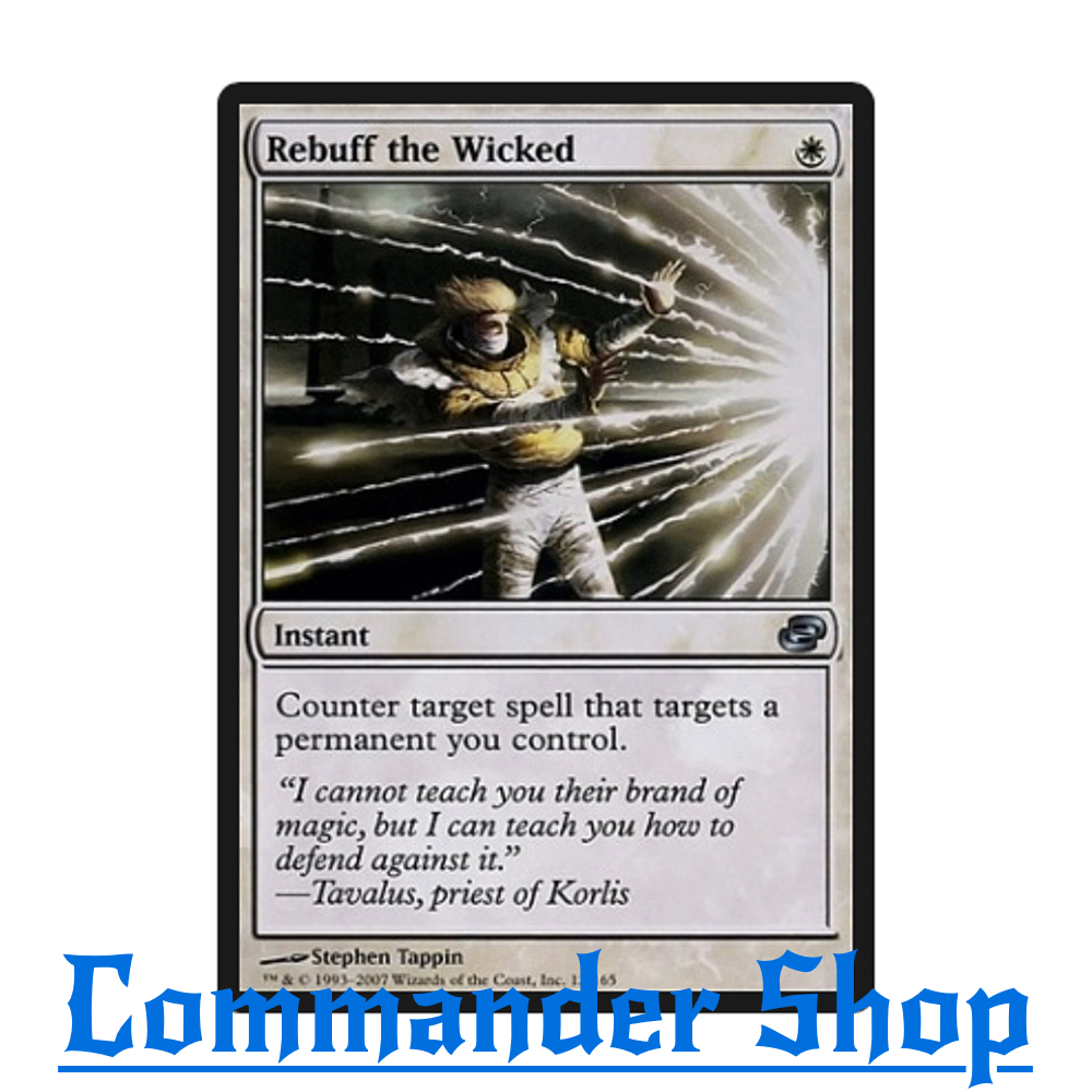 Rebuff the Wicked (Instant) White Mv1 Counter การ์ด Magic The Gathering ...