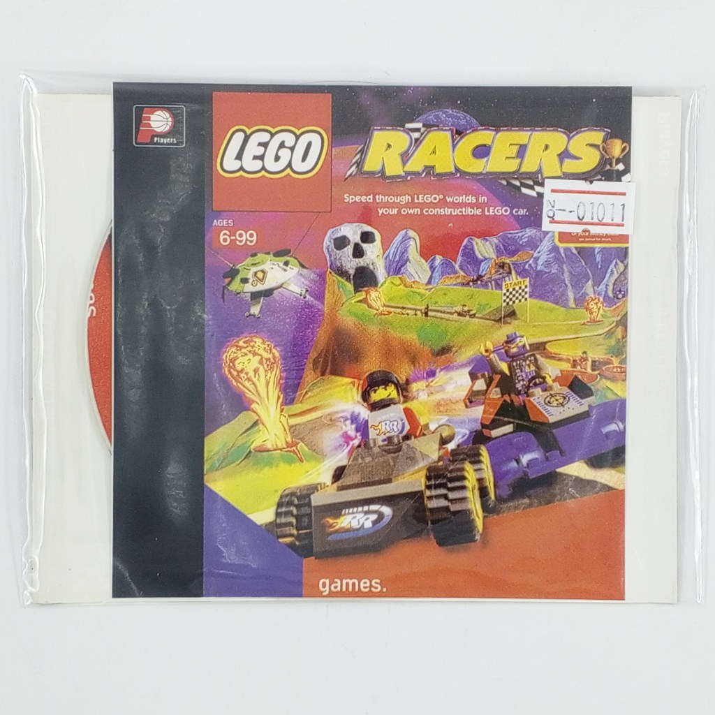 [01011] LEGO RACERS (US) แผ่นเกมก็อปปี้ PS1 แผ่นปั๊มโรงงาน มือสอง สภาพ ...