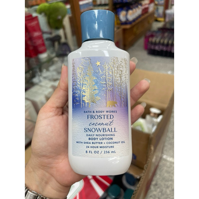 Bath & Body Works Frosted Coconut Snowball Body Lotion 236ml. ของแท้ ...