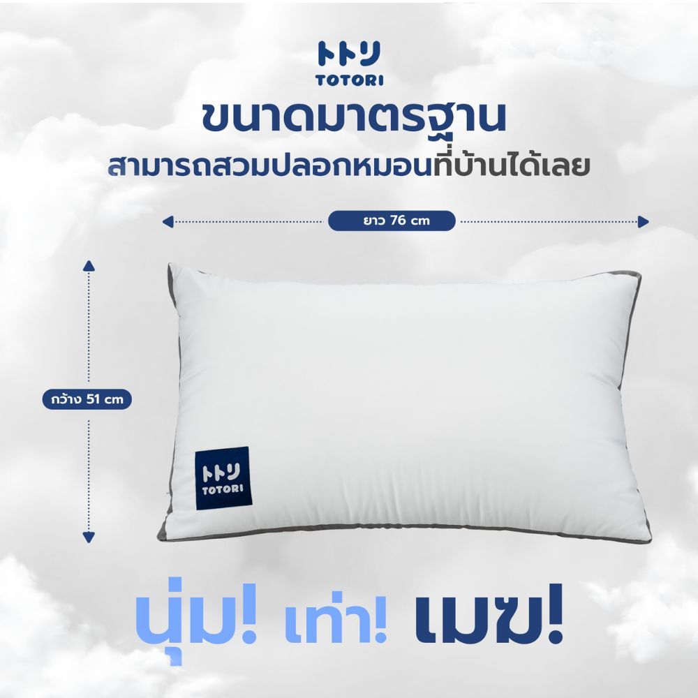หมอนโทโทริ รุ่น คลาวด์(Cloud model) TOTORI - 4