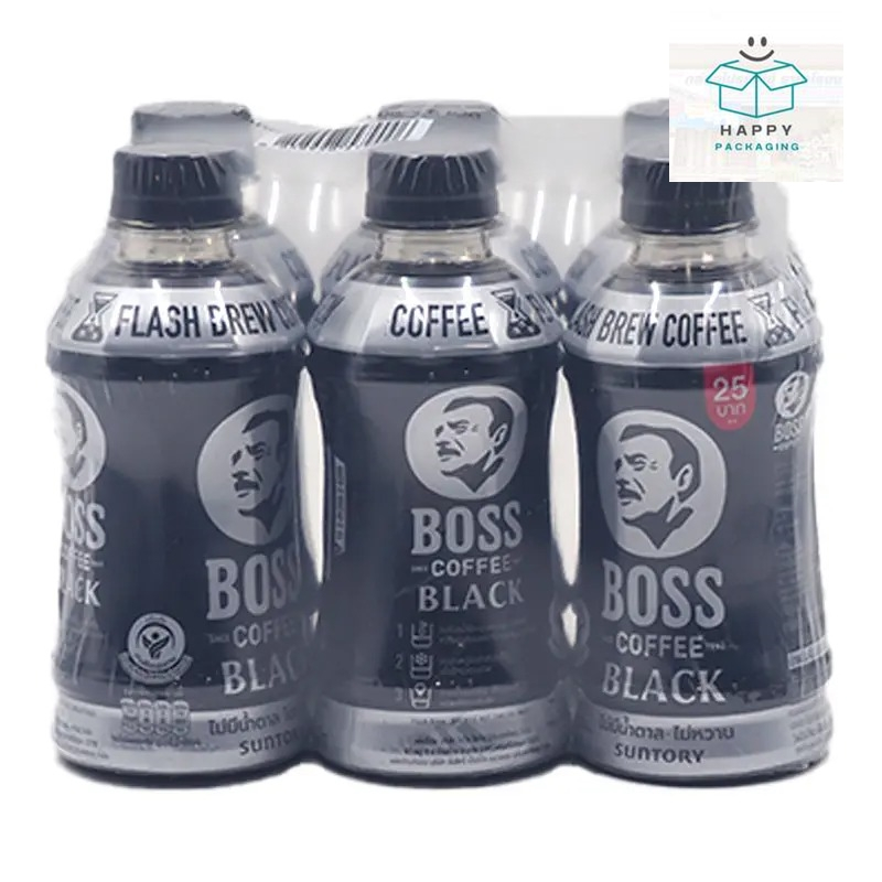 boss coffee black บอส คอฟฟี่ แบล็ค ไม่หวาน ไม่มีน้ำตาล กาแฟ กาแฟพร้อม ...