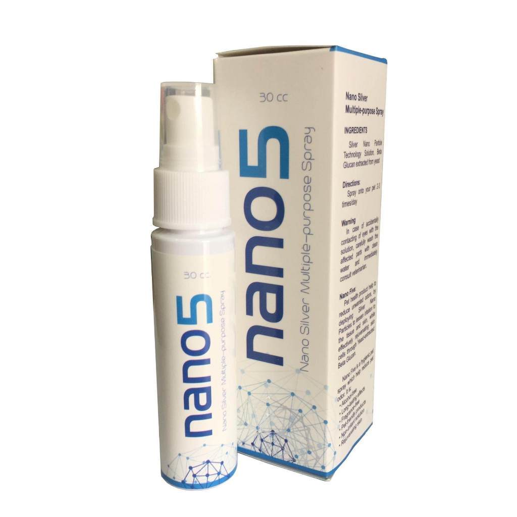Nano5 spray NanoS สำหรับสัตว์เลี้ยง 30 ซีซี NanoS Spray แพ็คเกจใหม่ ...