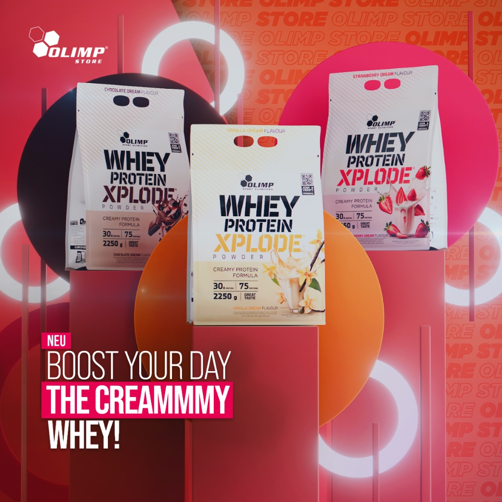 Olimp Whey Protein Xplode 700g (23 Servings) เวย์โปรตีนเชคที่ให้เนื้อ ...