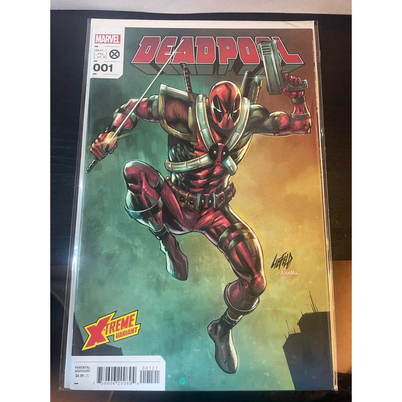 Deadpool #1 (X-Treme Variant Cover by Rob Liefeld & Juanma) | Shopee ...