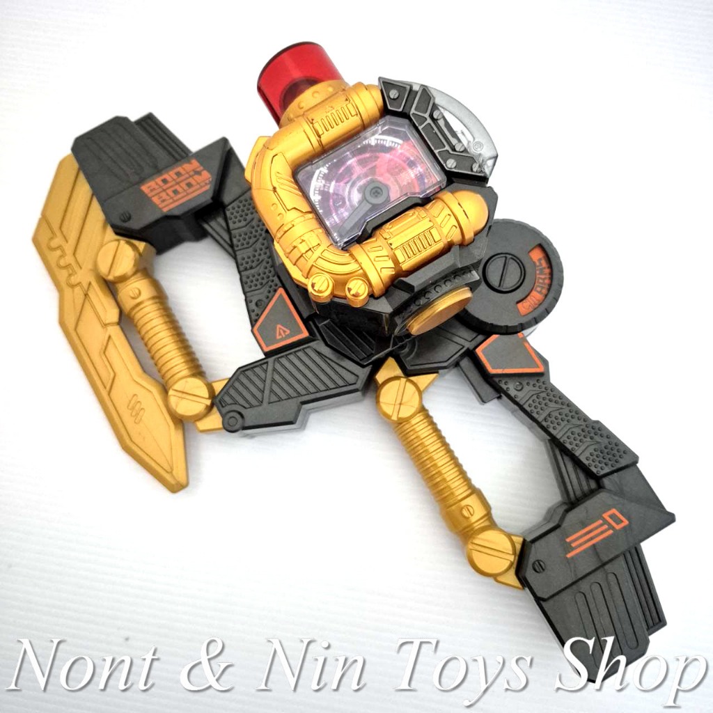 Bandai Bakuage Sentai Boonboomger DX Boonboom Change Axe Con Boonboom Offroad Ghost Version, Giocattolo Trasformazione