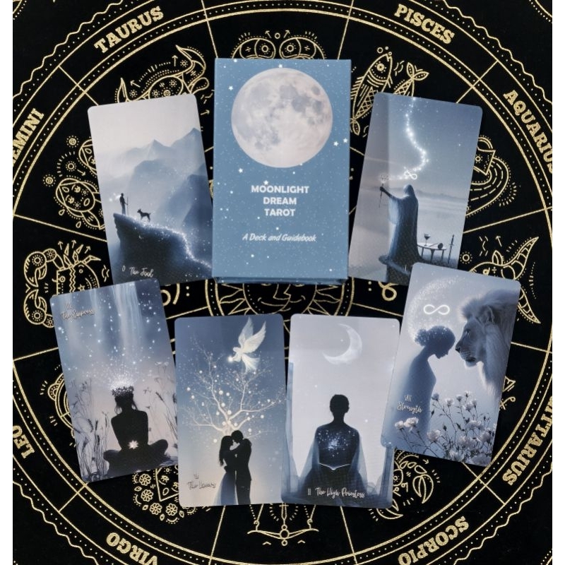 趣味・スポーツ・実用 MOONLIGHT DREAM TAROT Moonlight Dream Tarot | 78 Tarot Cards Deck, 4 Extra Cards